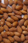 Shelled raw almonds — Stock Photo