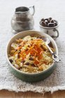 Saffron rice with carrots — Stock Photo