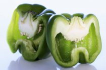 Fresh green pepper — Stock Photo