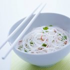 Glass noodles with chilli — Stock Photo