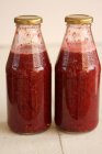 Blackberry and raspberry juice — Stock Photo