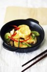 Pepite di tofu con verdure — Foto stock