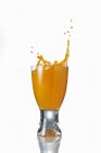 Juice splashing out — Stock Photo