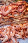 Heap of fried Shrimps — Stock Photo
