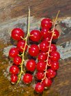 Fresh ripe Redcurrants — Stock Photo
