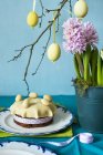 Easter simnel cake — Stock Photo