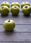 Fresh Green apples — Stock Photo