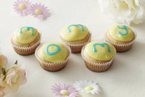 Cupcakes decorados para o Dia das Mães — Fotografia de Stock
