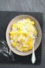 Squash risotto with thyme — Stock Photo