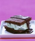 Panino gelato — Foto stock