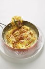 Potato gratin with garlic — Stock Photo