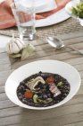 Haricots tolosa noirs — Photo de stock