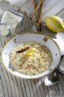 Pudding de riz à la cannelle — Photo de stock