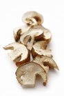 Dried and slices ceps — Stock Photo