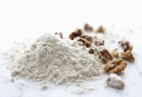 Mound of White Flour — Stock Photo