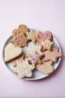 Асорті Різдвяне печиво — стокове фото