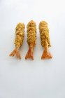 Fried tempura prawns — Stock Photo