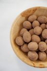 Cacao et friandises au chocolat — Photo de stock
