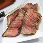 Slices of Rare Beef — Stock Photo