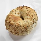Baked Bagel with seeds — Stock Photo