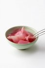 Preserved pink ginger — Stock Photo