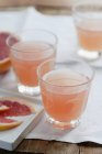 Fresh Grapefruit juice — Stock Photo