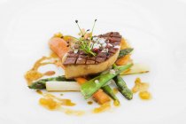 Fritto foie gras — Foto stock