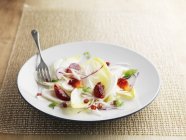 Зимний салат из цикория — стоковое фото