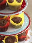Gluten-free chocolate muffins — Stock Photo