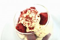 Dessert crème glacée — Photo de stock