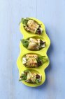 Panini alla brace di zucchine — Foto stock