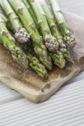 Fresh Green asparagus — Stock Photo