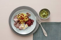 Traditionelles Gericht aus Norddeutschland — Stockfoto