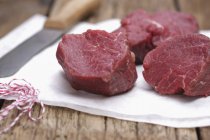 Raw beef fillet — Stock Photo