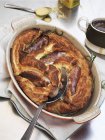 Toad in hole dish — Stock Photo