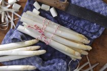 White peeled asparagus — Stock Photo