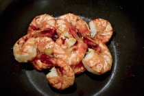 Crevettes grillées — Photo de stock