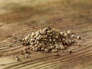 Pile de graines de chanvre — Photo de stock