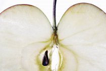 Rodaja de manzana fresca - foto de stock