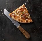 Frutti di mare Pizza mit Garnelen — Stockfoto