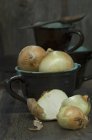 Cebollas dulces grandes - foto de stock