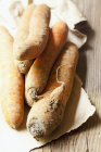Organic carrots with soil — Stock Photo