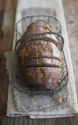 Pane affettato di segale — Foto stock