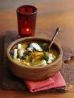 Sopa de batata indiana — Fotografia de Stock