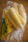 Corn cobs from market — Stock Photo