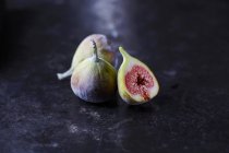 Fresh Figs with half — Stock Photo