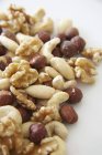Nut mixture in heap — Stock Photo