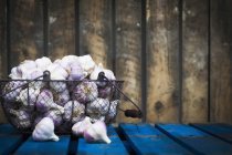 Knollen aus getrocknetem Knoblauch — Stockfoto