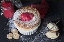 Soufflé alla vaniglia e zenzero — Foto stock
