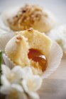 Muffin con mandorle tritate — Foto stock